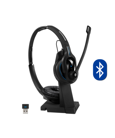 Sennheiser MB Pro 2 UC STEREO Bluetooth draadloze headset (incl. dongle)