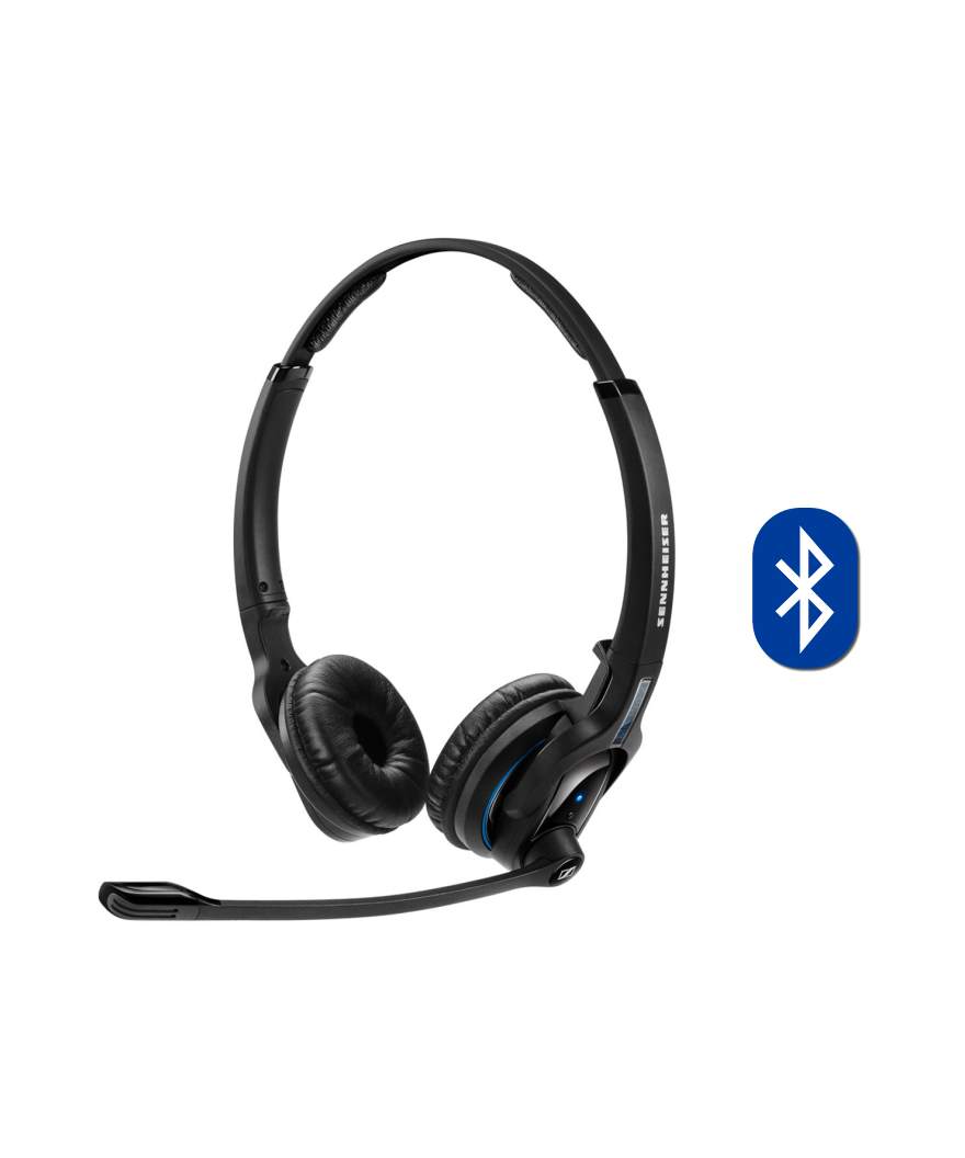 compressie Geven Het apparaat Sennheiser MB Pro 2 STEREO Bluetooth draadloze headset (excl. dongle) -  YealinkShop