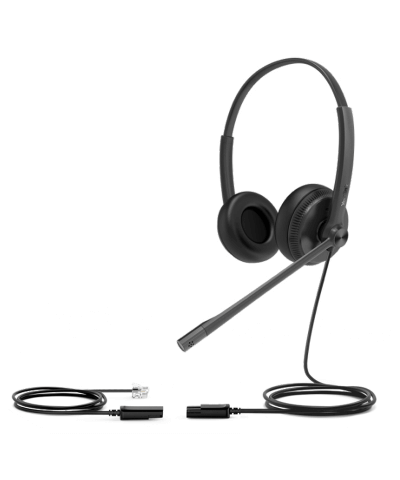 Yealink YHS34 STEREO QuickDisconnect bedrade headset