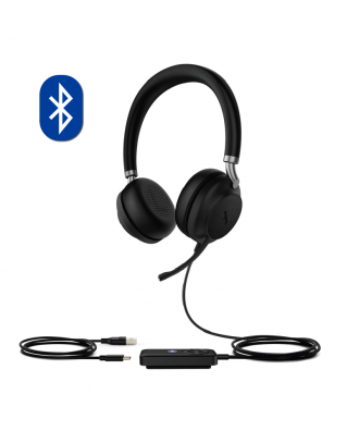 Yealink UH38 Stereo USB-A bluetooth bedrade headset (MS TEAMS)