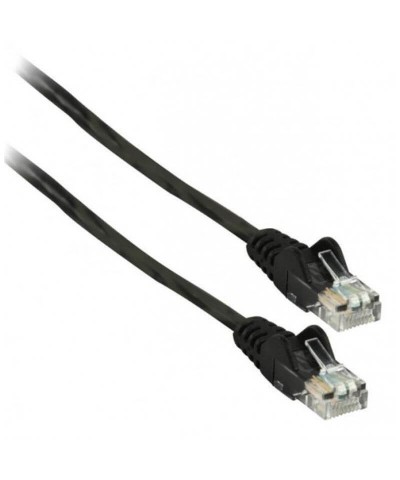 UTP-kabel - 3 meter CAT6 straight Zwart