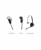 Yealink WH63 MONO DECT draadloze headset (UC)