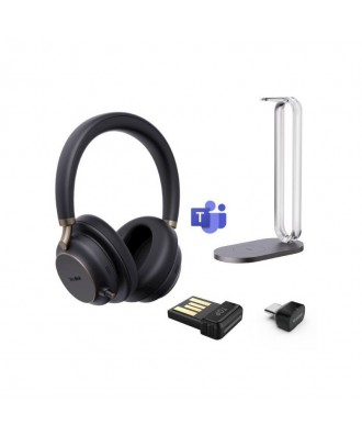 Yealink BH76 Plus STEREO USB-A Zwart Bluetooth draadloze headset (incl. stand) (MS Teams)