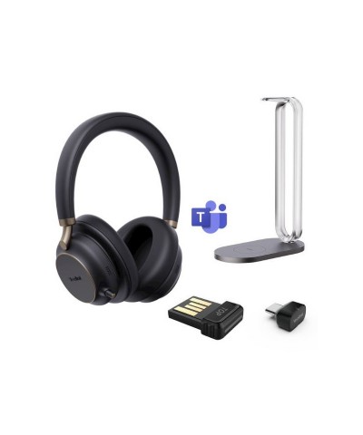 Yealink BH76 Plus STEREO USB-A Zwart Bluetooth draadloze headset (incl. stand) (MS Teams)
