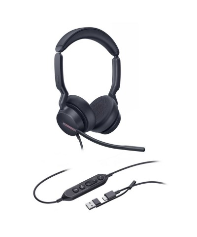 Yealink UH46 STEREO USB-C/A bedrade headset (MS Teams)