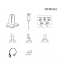 Yealink WH63 MONO DECT draadloze headset (MS Teams)