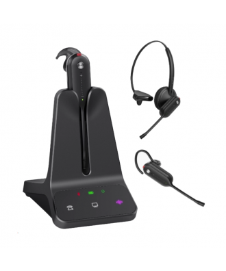 Yealink WH63 MONO DECT draadloze headset (MS Teams)